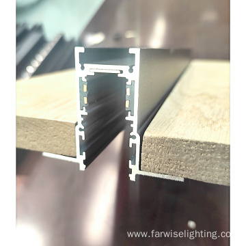 low voltage spot light embedded magnetic track